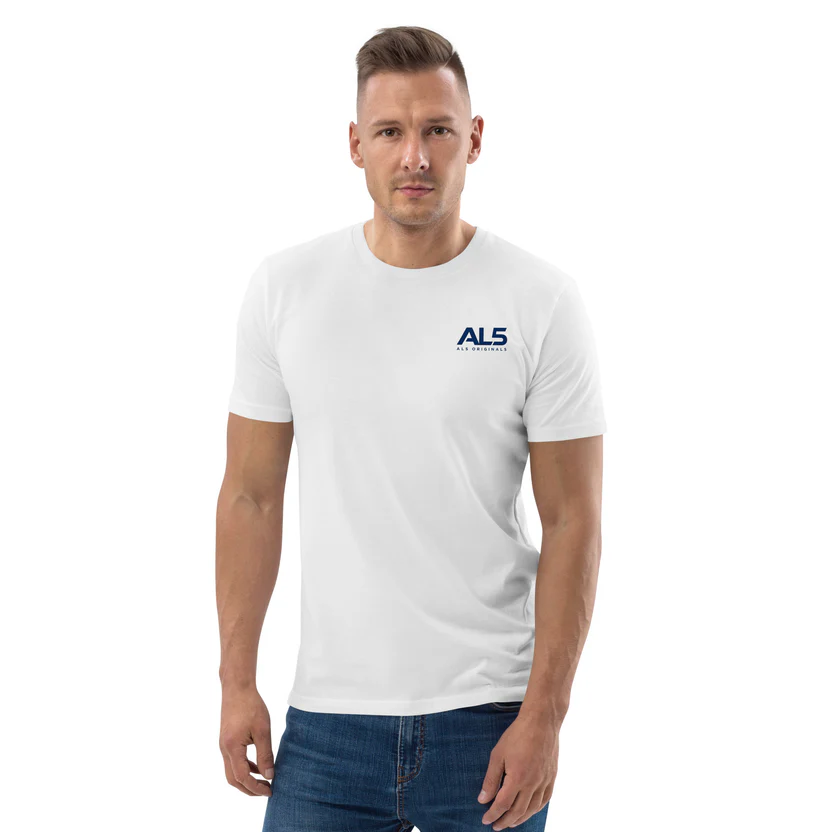 AL5 Originals Unisex Organic Cotton Creator 2.0 T-Shirt White