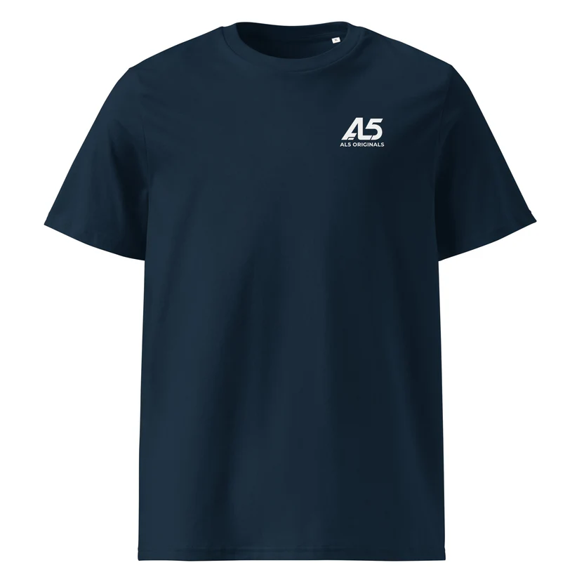 AL5 Originals Unisex Organic Cotton Creator 2.0 T-Shirt Navy